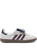 adidas Samba Lt Crystal White/Dark Blue Sneakers — White — Size US M 10.5 - US W 12 — Front View