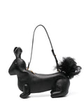 Thom Browne Squirrel Motif Leather Shoulder Bag — Same as shown — Size One Size — Front View