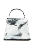 Maison Margiela Snatched Leather Tote Bag — Same as shown — Size One Size — Side View