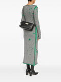 Mm6 Maison Margiela Numeric Leather Shoulder Bag — Same as shown — Size One Size — Back View