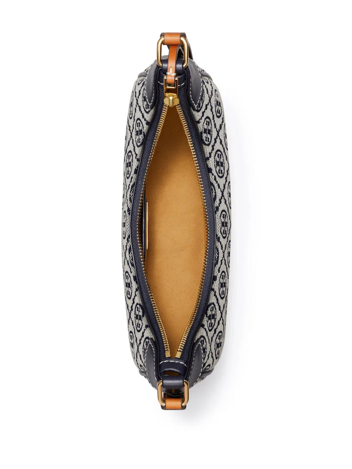 Tory Burch T Monogram Crescent Shoulder Bag — Same as shown — Size One Size — Lifestyle View