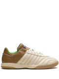 adidas X Wales Bonner Samba Millennium Elena Nappa Sneakers — Light Beige — Size US M 9 - US W 10.5 — Front View