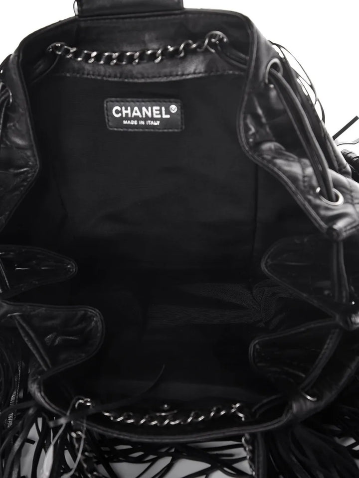 Chanel Pre Owned Paris Dallas Fringed Shoulder Bag — Same as shown — Size One Size — Detail View