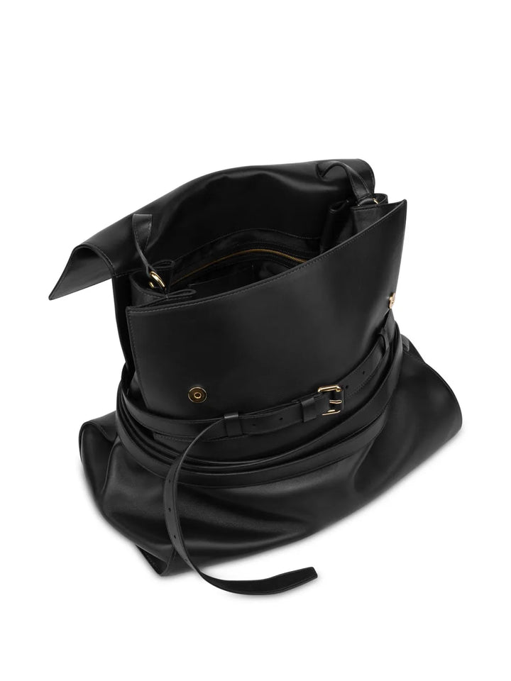 Moschino Tie Me Shoulder Bag — Same as shown — Size One Size — Back View