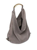 Moschino Handle Me Leather Shoulder Bag — Same as shown — Size One Size — Back View