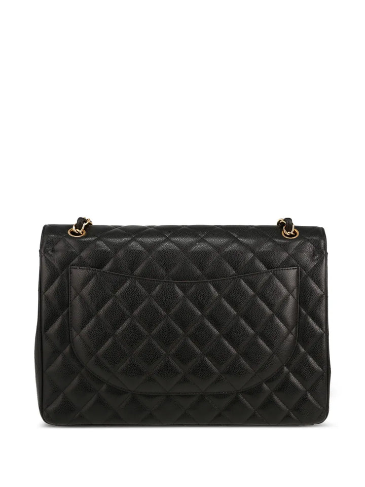 Chanel Pre Owned Jumbo Double Flap Shoulder Bag — Same as shown — Size One Size — Side View