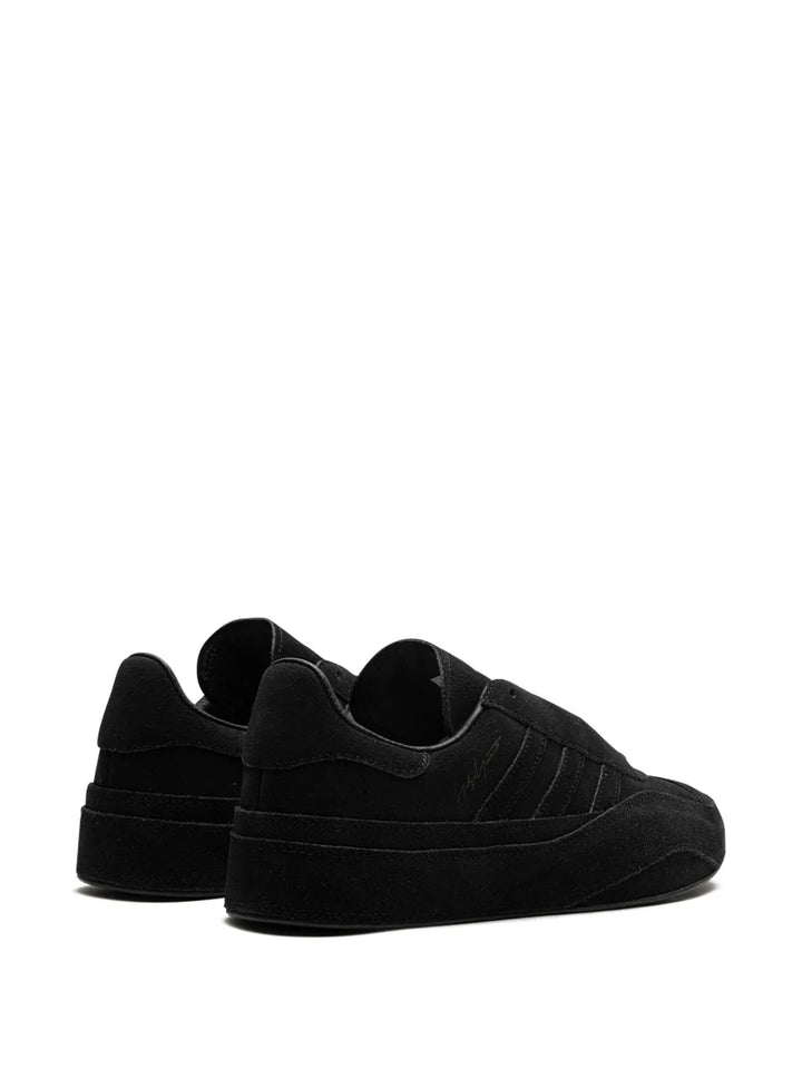 adidas X Yohji Yamamoto Gazelle Low-Top Sneakers — Black — Size US M 7 - US W 8.5 — Back View