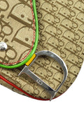 Christian Dior Pre Owned 2004 Rasta Trotter Saddle Shoulder Bag — Same as shown — Size One Size — Detail View