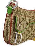Christian Dior Pre Owned 2004 Rasta Trotter Saddle Shoulder Bag — Same as shown — Size One Size — Back View