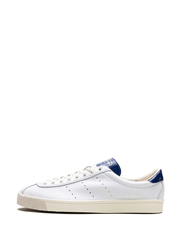 adidas Lacombe White/Navy Sneakers — White/Navy Blue — Size US M 10 - US W 11.5 — Detail View