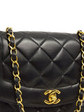 Chanel Pre Owned 1997 Small Diana Shoulder Bag — Same as shown — Size One Size — Back View