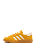 adidas Handball Spezial Preloved Yellow Sneakers — Yellow/Cream White/Cloud White — Size US M 9.5 - US W 11 — Detail View