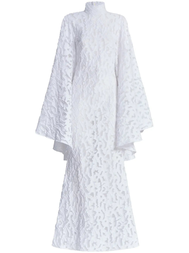 Taller Marmo Mina Mina Mina Maxi Dress — White — Size S — Front View