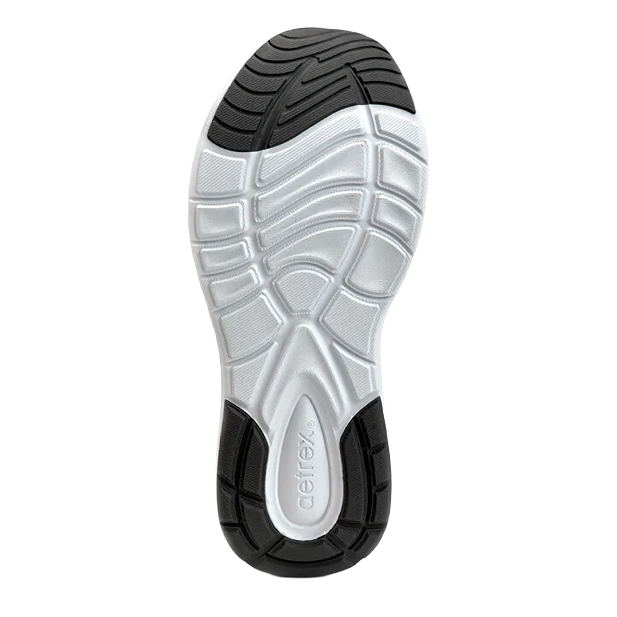 Aetrex Chase Lace Up — Black — Size D — Width 41 — Top View