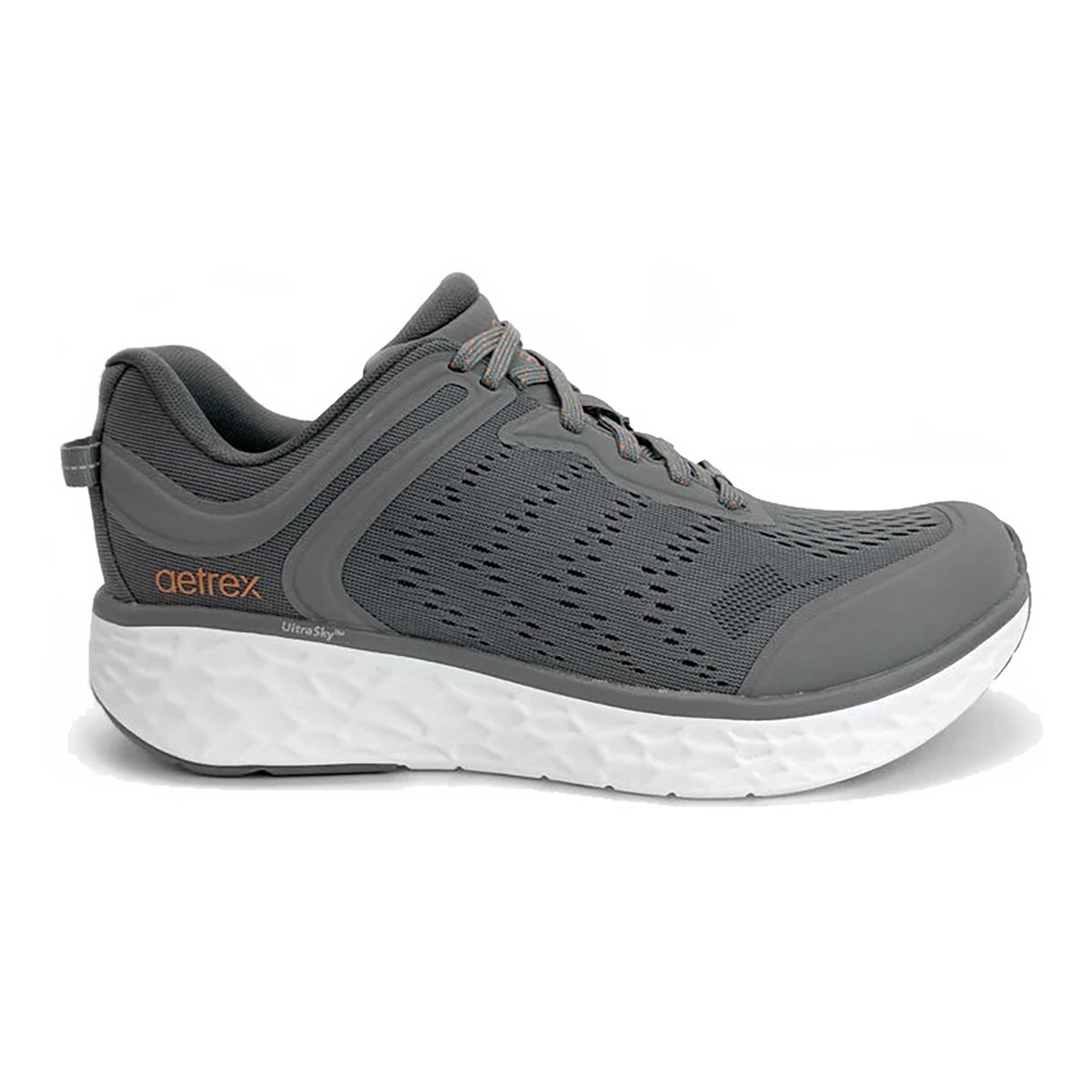Aetrex Chase Lace Up — Black — Size D — Width 41 — Detail View