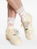 adidas X Footshop Forum Low Sneakers — Beige — Size US M 4 - US W 5.5 — Detail View