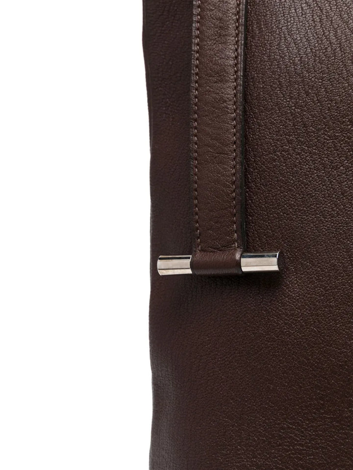 Hermes Pre Owned 2002S Leather Shoulder Bag — Same as shown — Size One Size — Back View