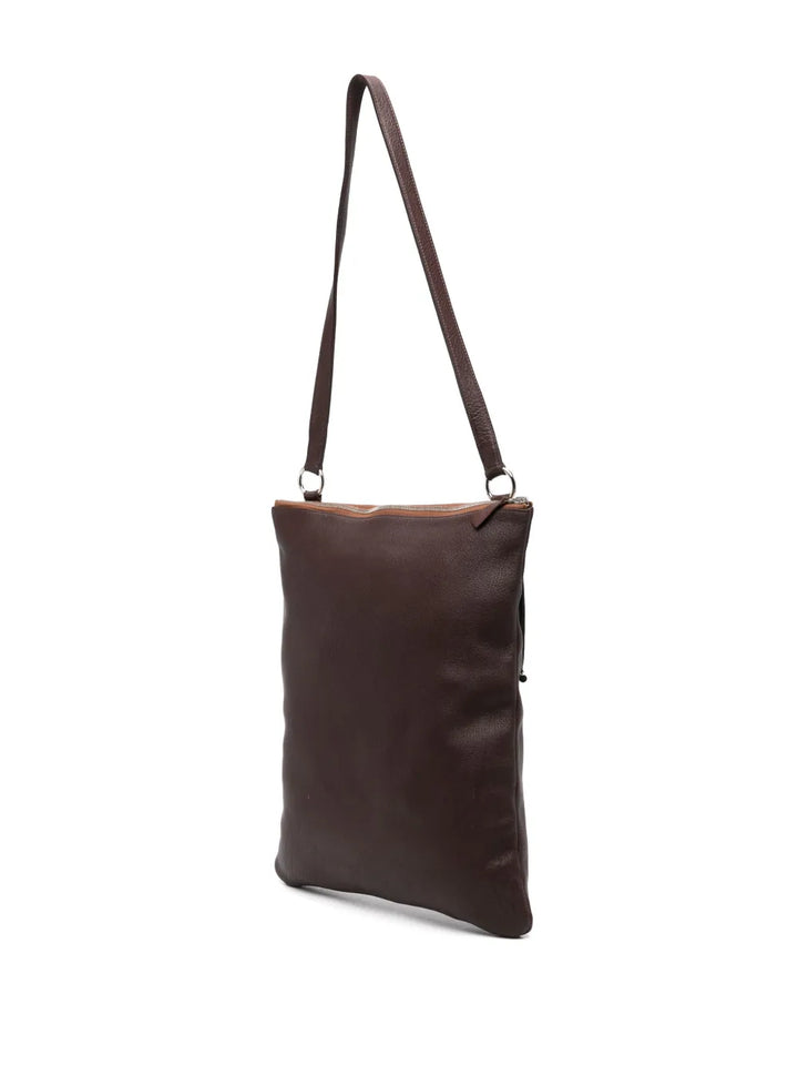 Hermes Pre Owned 2002S Leather Shoulder Bag — Same as shown — Size One Size — Side View