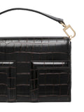 Toteme T Flap Crocodile Embossed Mini Bag — Same as shown — Size One Size — Top View