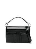 Toteme T Flap Naplack Leather Mini Bag — Same as shown — Size One Size — Front View