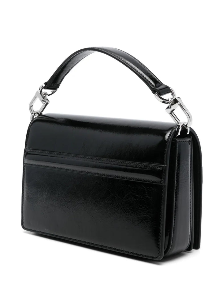 Toteme T Flap Naplack Leather Mini Bag — Same as shown — Size One Size — Back View