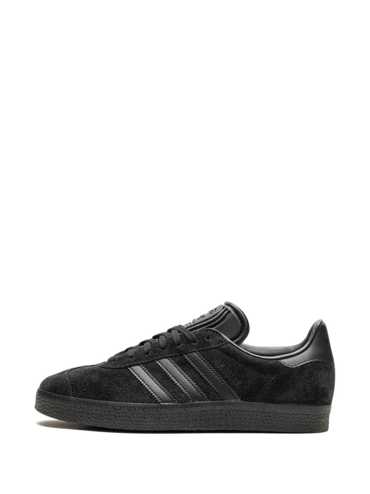 adidas Gazelle Triple Black Sneakers — Black — Size US M 8.5 - US W 10 — Detail View