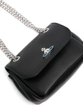 Vivienne Westwood Small Orb Plaque Leather Shoulder Bag — Same as shown — Size One Size — Top View