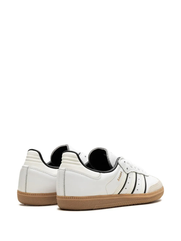 adidas Samba Og Off White/Core Black Sneakers — White — Size US M 11 - US W 12.5 — Back View