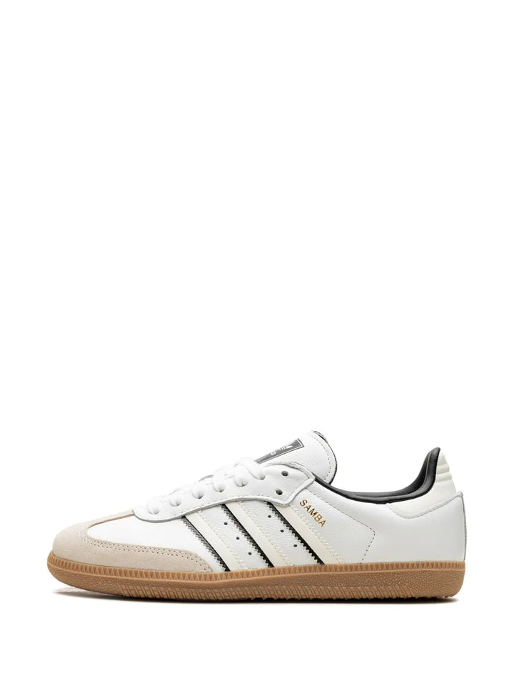 adidas Samba Og Off White/Core Black Sneakers — White — Size US M 11 - US W 12.5 — Detail View