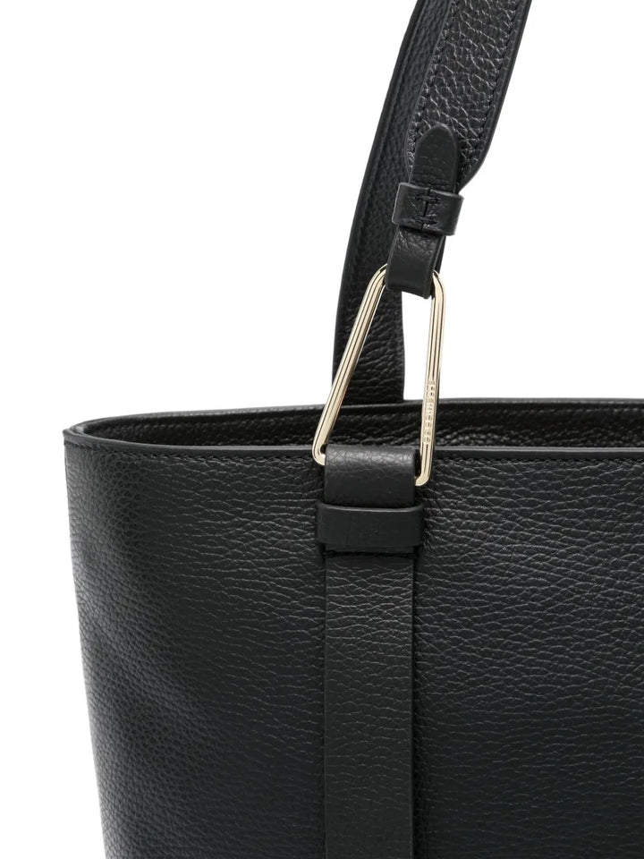 Coccinelle Malory Leather Shoulder Bag — Same as shown — Size One Size — Top View