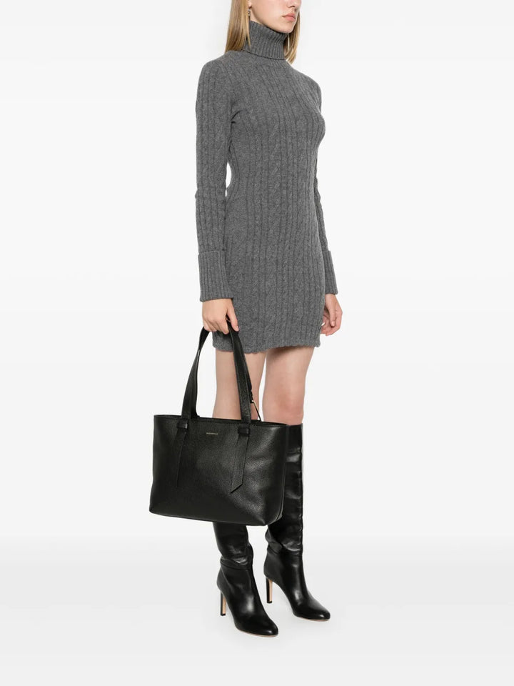 Coccinelle Malory Leather Shoulder Bag — Same as shown — Size One Size — Side View