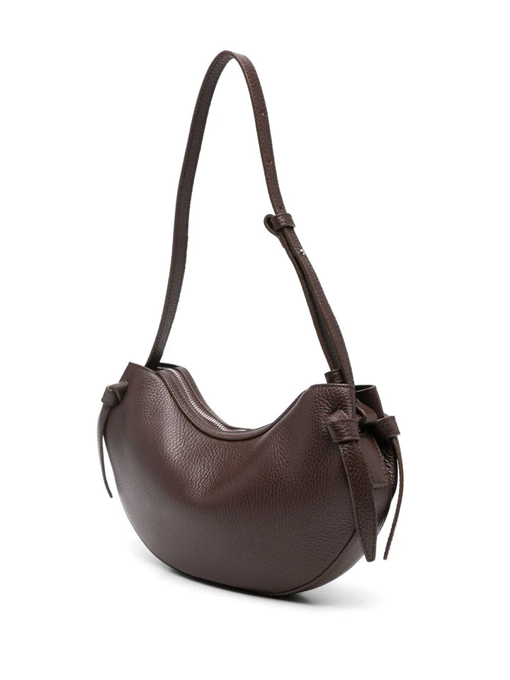 Yuzefi Fortune Cookie Leather Shoulder Bag — Same as shown — Size One Size — Back View