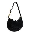 Isabel Marant Oskan Moon Suede Shoulder Bag — Same as shown — Size One Size — Top View
