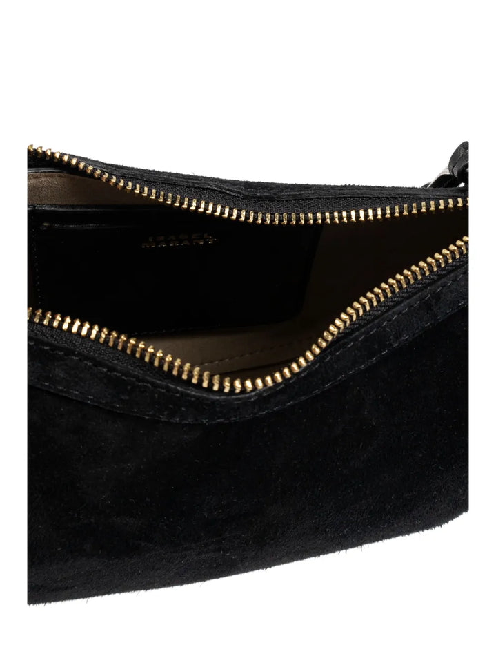 Isabel Marant Oskan Moon Suede Shoulder Bag — Same as shown — Size One Size — Detail View
