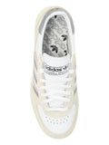 adidas Handball Spezial Sneakers — Beige/White/Grey — Size US M 7.5 - US W 9 — Lifestyle View