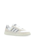 adidas Handball Spezial Sneakers — Beige/White/Grey — Size US M 7.5 - US W 9 — Top View
