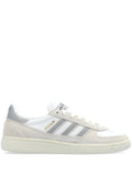 adidas Handball Spezial Sneakers — Beige/White/Grey — Size US M 7.5 - US W 9 — Front View