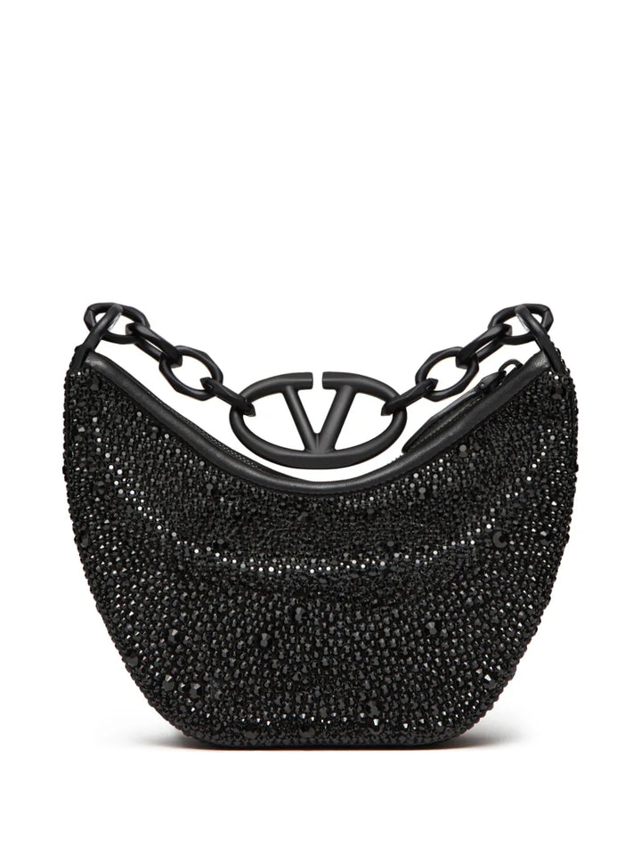 Valentino Garavani Mini Vlogo Moon Shoulder Bag — Same as shown — Size One Size — Side View