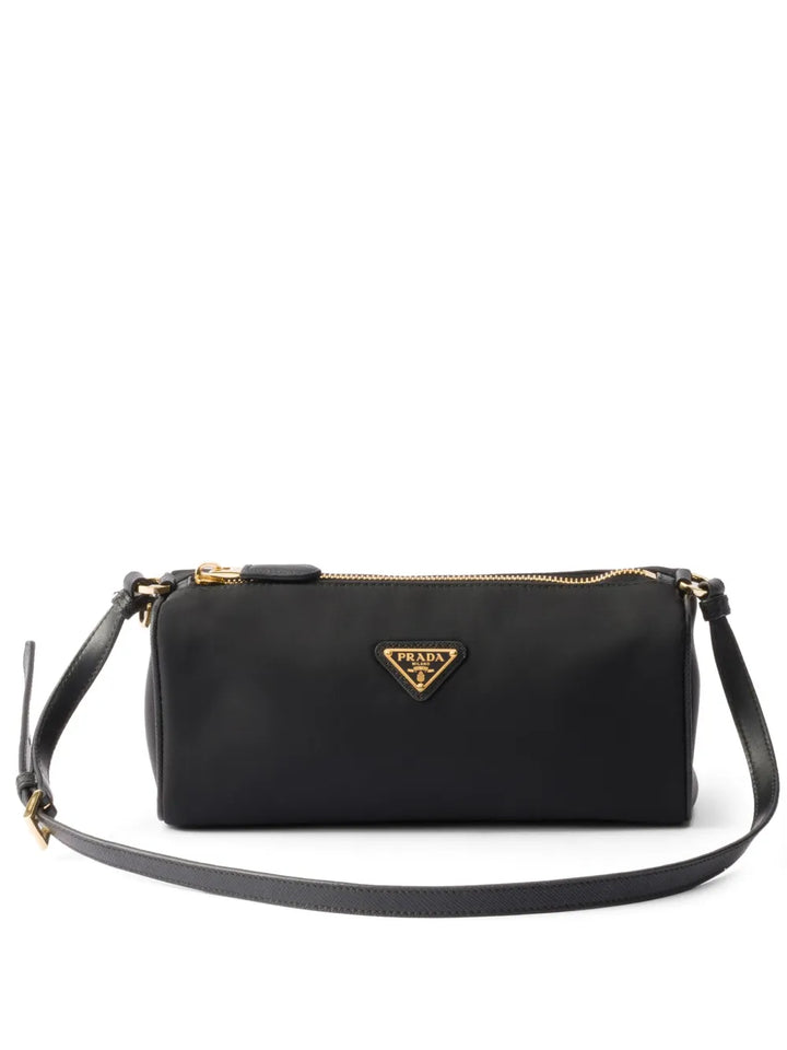 Prada Triangle Logo Pouch — Same as shown — Size One Size — Front View
