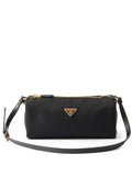 Prada Triangle Logo Pouch — Same as shown — Size One Size — Front View