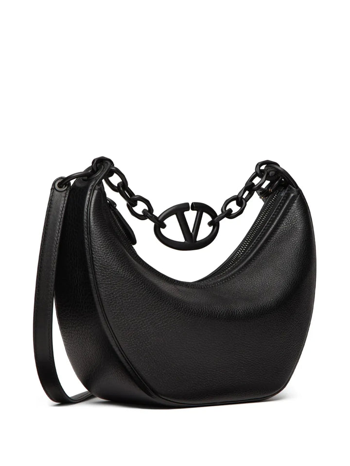 Valentino Garavani Small Vlogo Moon Shoulder Bag — Same as shown — Size One Size — Back View