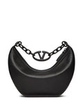 Valentino Garavani Small Vlogo Moon Shoulder Bag — Same as shown — Size One Size — Side View