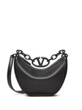 Valentino Garavani Mini Vlogo Moon Hobo Bag — Same as shown — Size One Size — Front View