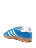 adidas Gazelle Indoor Black Sneakers — Blue — Size US M 3.5 - US W 5 — Back View