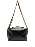 Uma Wang Logo Debossed Shoulder Bag — Same as shown — Size One Size — Front View