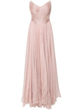 Iris Serban Perl Gown — Pink — Size XS — Front View