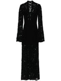 Manuri Sally Lined Dress — Black — Size S — Front View