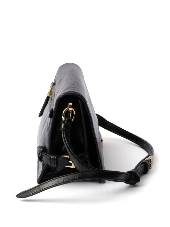 Prada Leather Shoulder Bag — Same as shown — Size One Size — Detail View