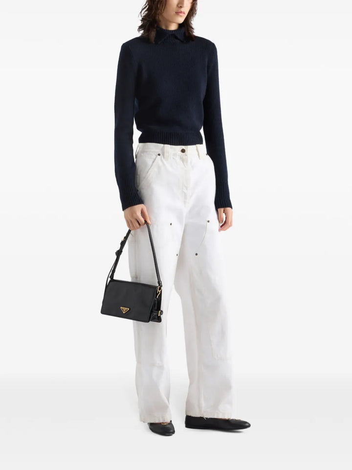Prada Leather Shoulder Bag — Same as shown — Size One Size — Side View