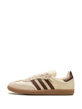 adidas Samba Og Cream White/Preloved Brown Sneakers — Cream White/Brown — Size US M 11.5 - US W 13 — Detail View